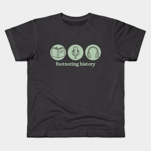 History Podcast Icons Kids T-Shirt